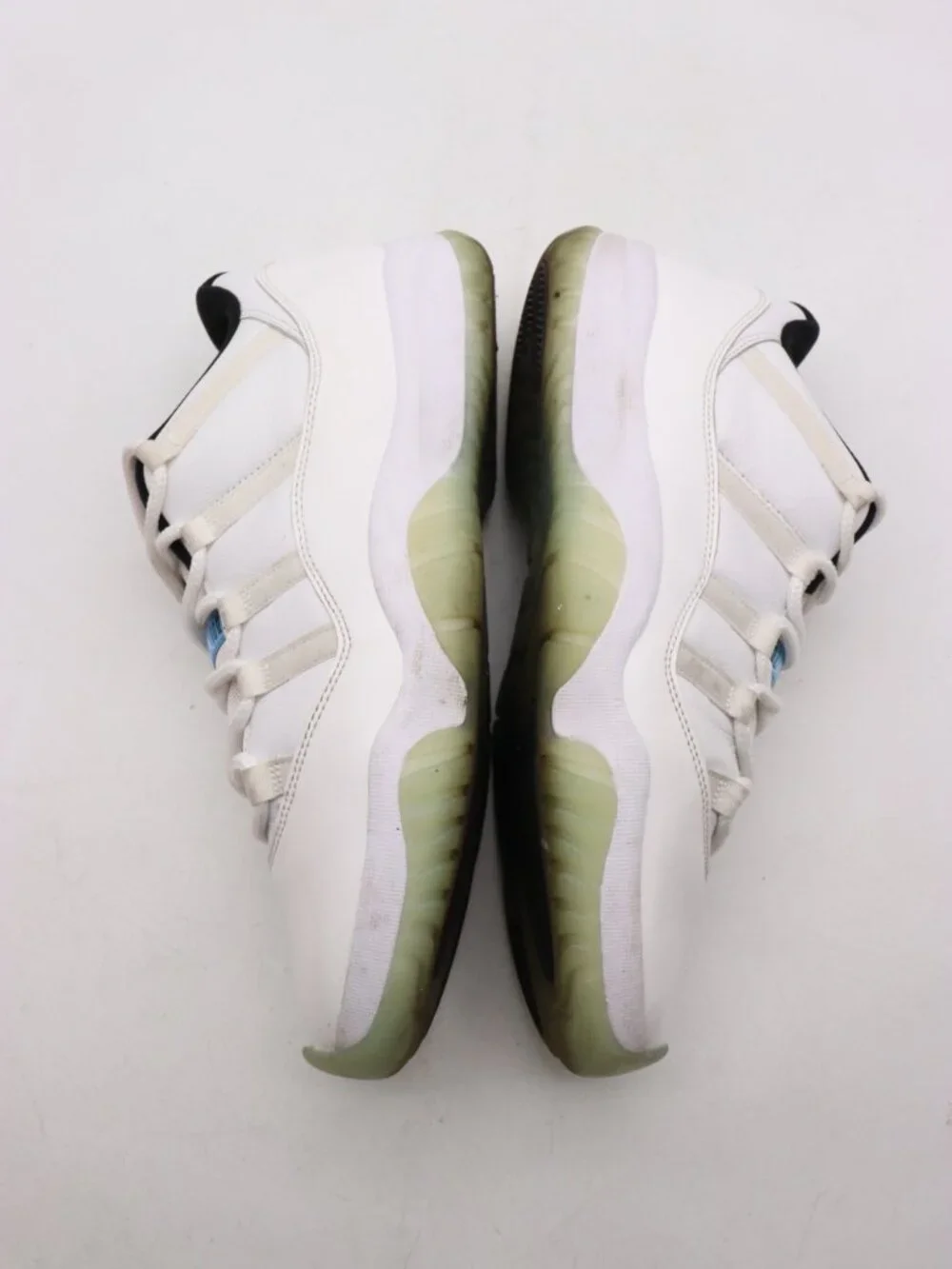 Nike Air Jordan 11 Low White Legend Blue Men's Size 13 Retro Sneakers AV2187-117